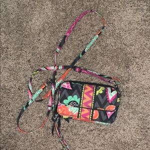 vera bradley crossbody/shoulder wallet